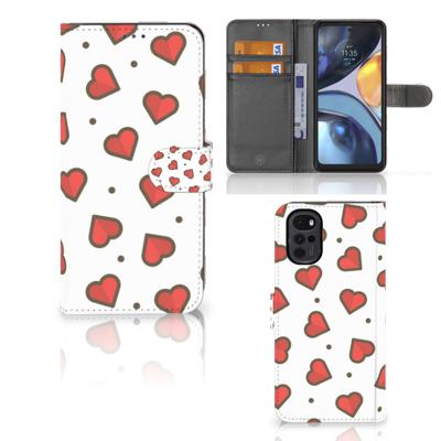Motorola Moto G22 | Telefoon Hoesje | Hearts