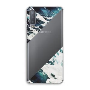 Golven: Samsung Galaxy A7 (2018) Transparant Hoesje