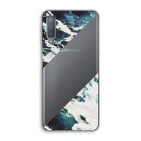 Golven: Samsung Galaxy A7 (2018) Transparant Hoesje Golven: Samsung Galaxy A7 (2018) Transparant Hoesje