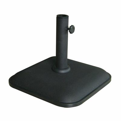Marbueno Base Umbrella Vierkant Cement 35X35X5,2 cm 11KG Zwart Tuin, Zwembad, Terras