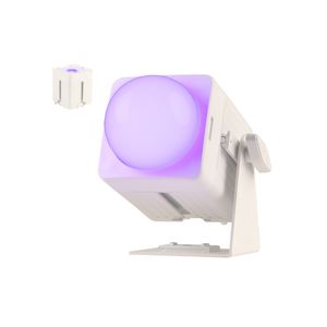 Beamz Professional KUBE20WH Uplightset met 2x KUBE20WH - IP65 - Wit