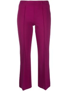 Blanca Vita pantalon court à taille mi-haute - Violet