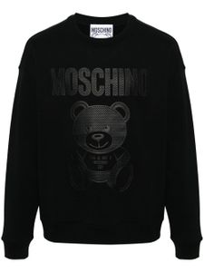 Moschino sweat en coton à imprimé graphique - Noir