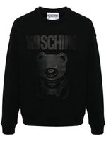 Moschino sweat en coton à imprimé graphique - Noir - thumbnail