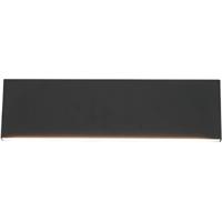 LED Wandlamp 12W Dimbaar Warm Wit 3000K - Antraciet Aluminium