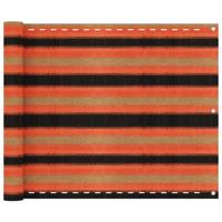 VidaXL Balkonscherm 75x500 cm hdpe meerkleurig