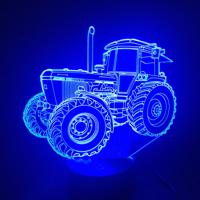 3D LED LAMP - TRACTOR JOHN DEER 1 - thumbnail