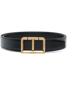 TOM FORD ceinture en cuir à boucle - Noir