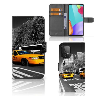 Samsung Galaxy A52 | Flip Cover | New York Taxi