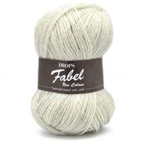 Drops Fabel Uni Colour 114 Light-pearl-grey