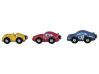 Playtive Houten voertuigen-set, 3 delig (Racewagens)