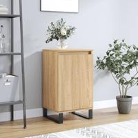 Dressoir 40x35x70 cm bewerkt hout sonoma eikenkleurig