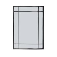 Wandspiegel Versa Zwart 2,9 X 76 X 53 CM