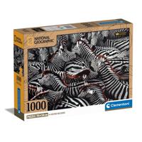 Clementoni Legpuzzel National Geographics Zebra, 1000st.