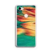 Green Inferno: Google Pixel 3 Transparant Hoesje