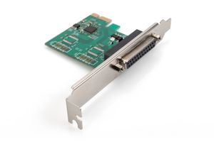 Digitus DS-30020-1 1 poort Parallelle interfacekaart PCIe