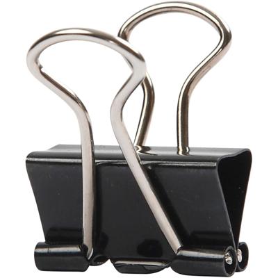 Creativ Company Foldback clips, b: 19 mm, zwart, 40 stuk/ 1 doos