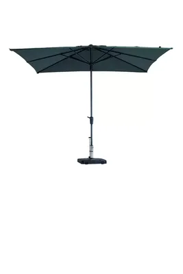 Parasol Syros Luxe Vierkant 280x280cm - Grijs