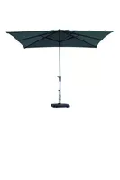 Parasol Syros Luxe Vierkant 280x280cm - Grijs