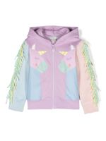 Stella McCartney Kids veste imprimée à capuche - Violet - thumbnail