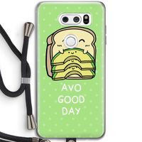Avo Good Day: LG V30 Transparant Hoesje met koord