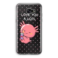 Love You A Lotl: Samsung Galaxy A5 (2017) Transparant Hoesje