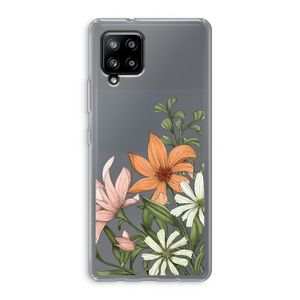 Floral bouquet: Samsung Galaxy A42 5G Transparant Hoesje