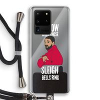 Sleigh Bells Ring: Samsung Galaxy S20 Ultra Transparant Hoesje met koord