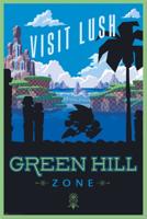 Poster Sonic The Hedgehog Visit Lush Green Hill Zone 61x91,5cm