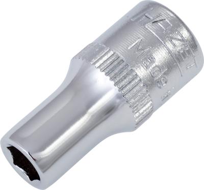 HAZET Dopsleutel 850A-3/16 · 1/4 inch (6,3 mm) vierkant hol · Buiten-zeskant-tractieprofiel · SW 3/16?