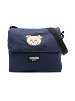 Moschino Kids sac à langer à imprimé Teddy Bear - Bleu - thumbnail