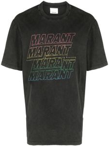 MARANT t-shirt Hugo à logo imprimé - Gris