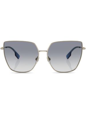 Burberry Eyewear lunettes de soleil Alexis à monture papillon - Or