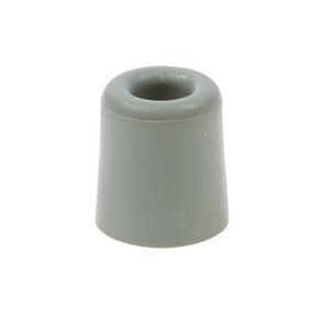 Deurbuffer / deurstopper grijs rubber 35 x 30 mm   -