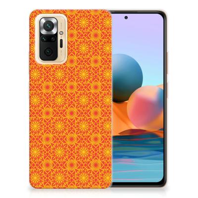 Xiaomi Redmi Note 10 Pro | TPU bumper | Batik Oranje