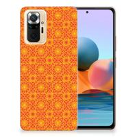 Xiaomi Redmi Note 10 Pro | TPU bumper | Batik Oranje