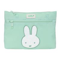 Pennenetui met 2 vakken Miffy Menta Munt 23 x 16 x 3 cm