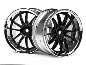 Work xsa 02c wheel 26mm chrome/black (3mm offset)