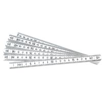 Brüder Mannesmann Duimstok PVC 2 mtr (Hobby) - 810-PVC Brüder Mannesmann Duimstok PVC 2 mtr (Hobby) - 810-PVC