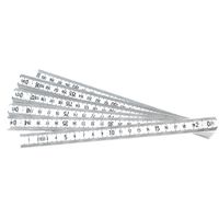 Brüder Mannesmann Duimstok PVC 2 mtr (Hobby) - 810-PVC - thumbnail