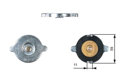 Radiateurdop RC117