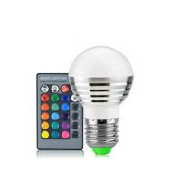 3W RGB LED lamp 16 Color Magic Night lamp dimbaar Podiumlicht met 24-toetsen afstandsbediening E27