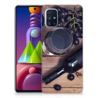Samsung Galaxy M51 | Siliconen Case | Wijn