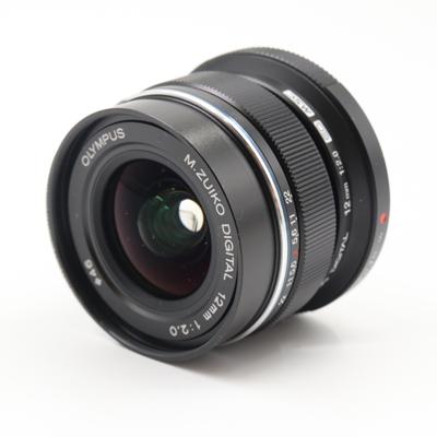 Olympus M.Zuiko Digital 12mm F/2 ED zwart occasion