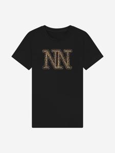 Nik&Nik Meisjes t-shirt - Neo - Zwart