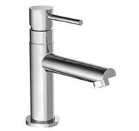 LAURANA koudwaterkraan wastafel, chroom keramische schijven geluidsarme, verwisselbare 25 mm-cartouche mousseur KIWA-gekeurd metalen greep garantie: 5 jaar - thumbnail
