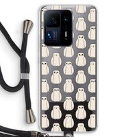 Uilen: Xiaomi Mi Mix 4 Transparant Hoesje met koord