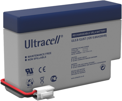 Ultracell loodaccu 12v 0,8Ah