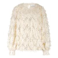 Nukus - Wit | Dames | Top | Wit | 3XL | regular | Kamst mode
