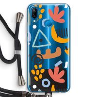 Abstract: Huawei P20 Lite Transparant Hoesje met koord